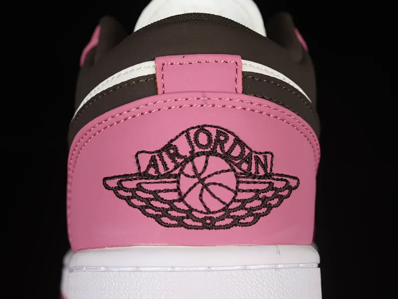 All categories Air Jordan Jordan series basketball shoes Air Jordan 1 Low Z version Air Jordan 1 Low AJ1 Joe 1 white pink black hook low-top casual sneakers DC1767-160